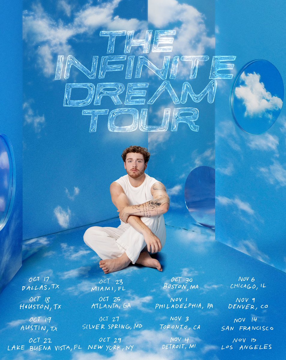 The Infinite Dream Tour coming to you soon X ✨

Tickets on sale this Friday 10 am PST