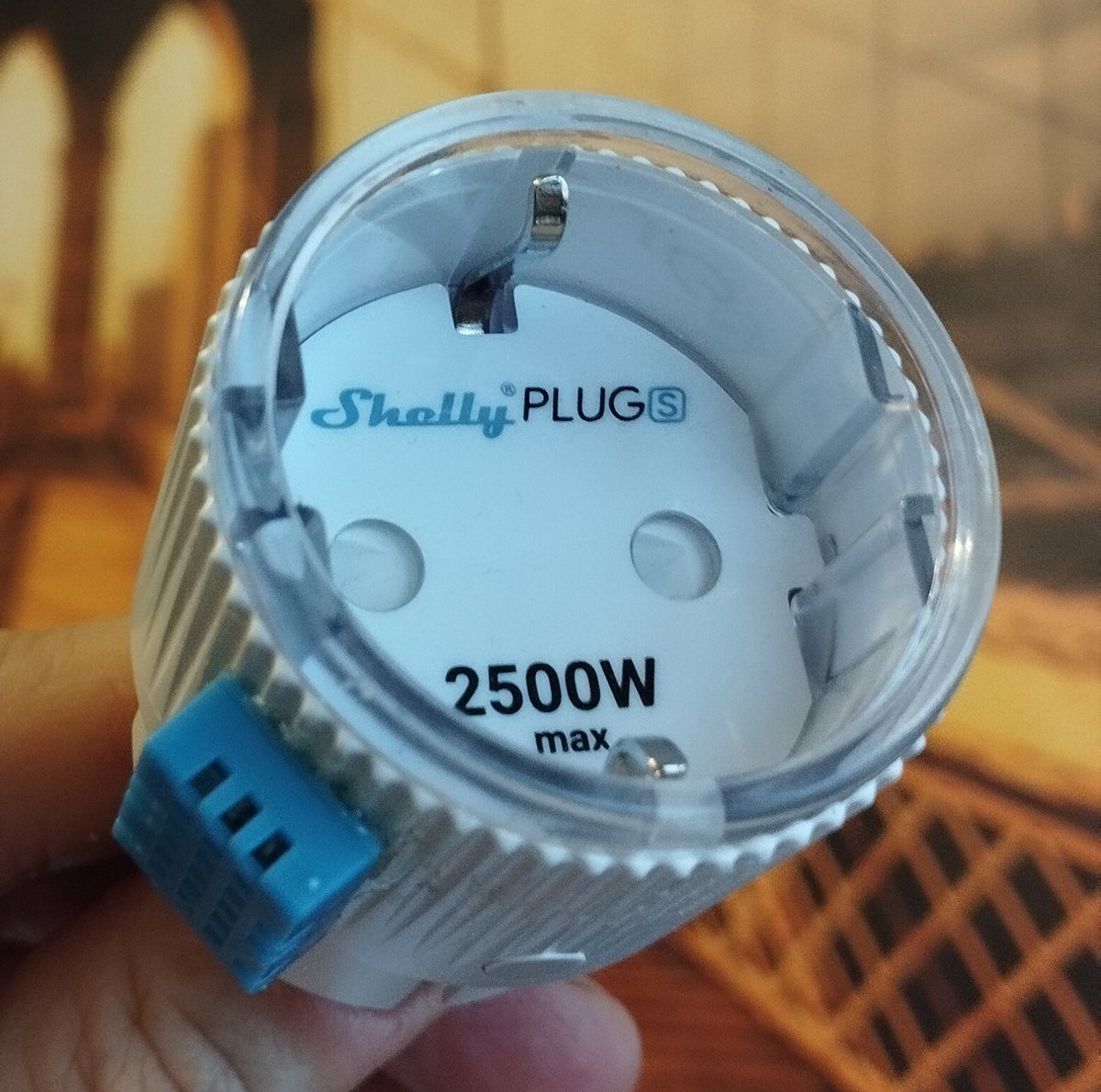 2dom's tweet photo. Sorry little #shellyplug that I had to rewire you and drill holes but now you can at least tell the humidity @esphome_ @home_assistant https://t.co/3pSTVdlijm https://t.co/yO5KtmbMlS