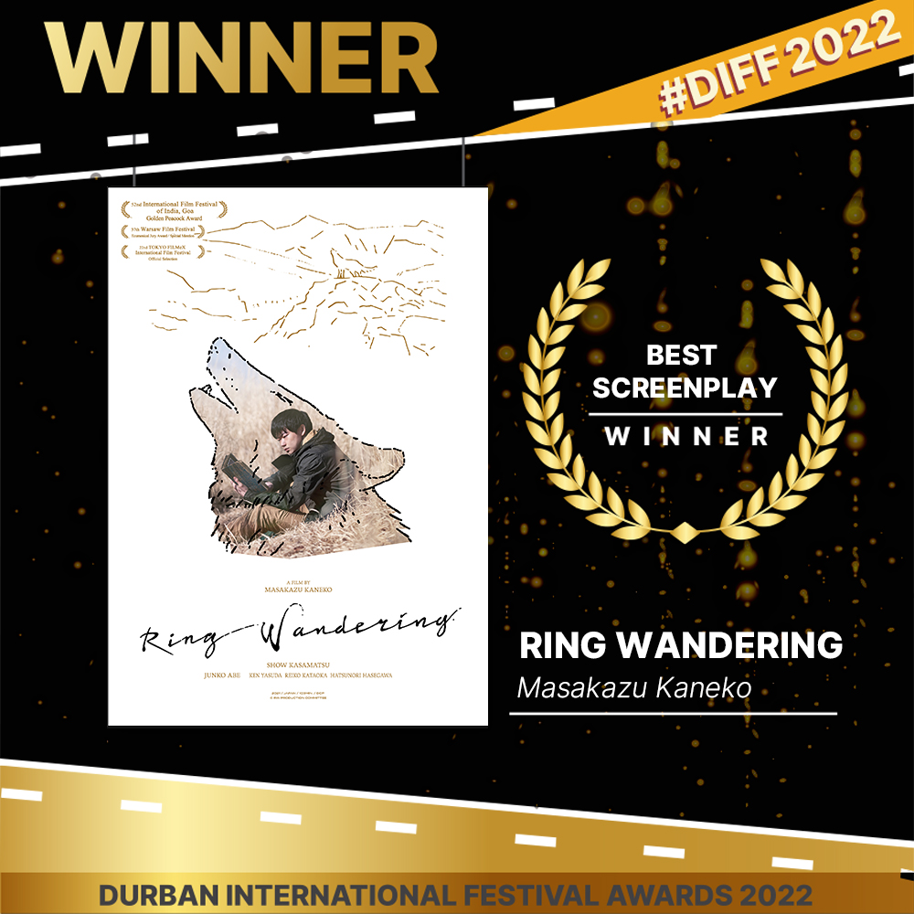 DIFFest's tweet photo. The Award for Best Screenplay goes to Ring Wandering
#DIFF2022 #DIFFAWARDS https://t.co/aYxv5b0KCR