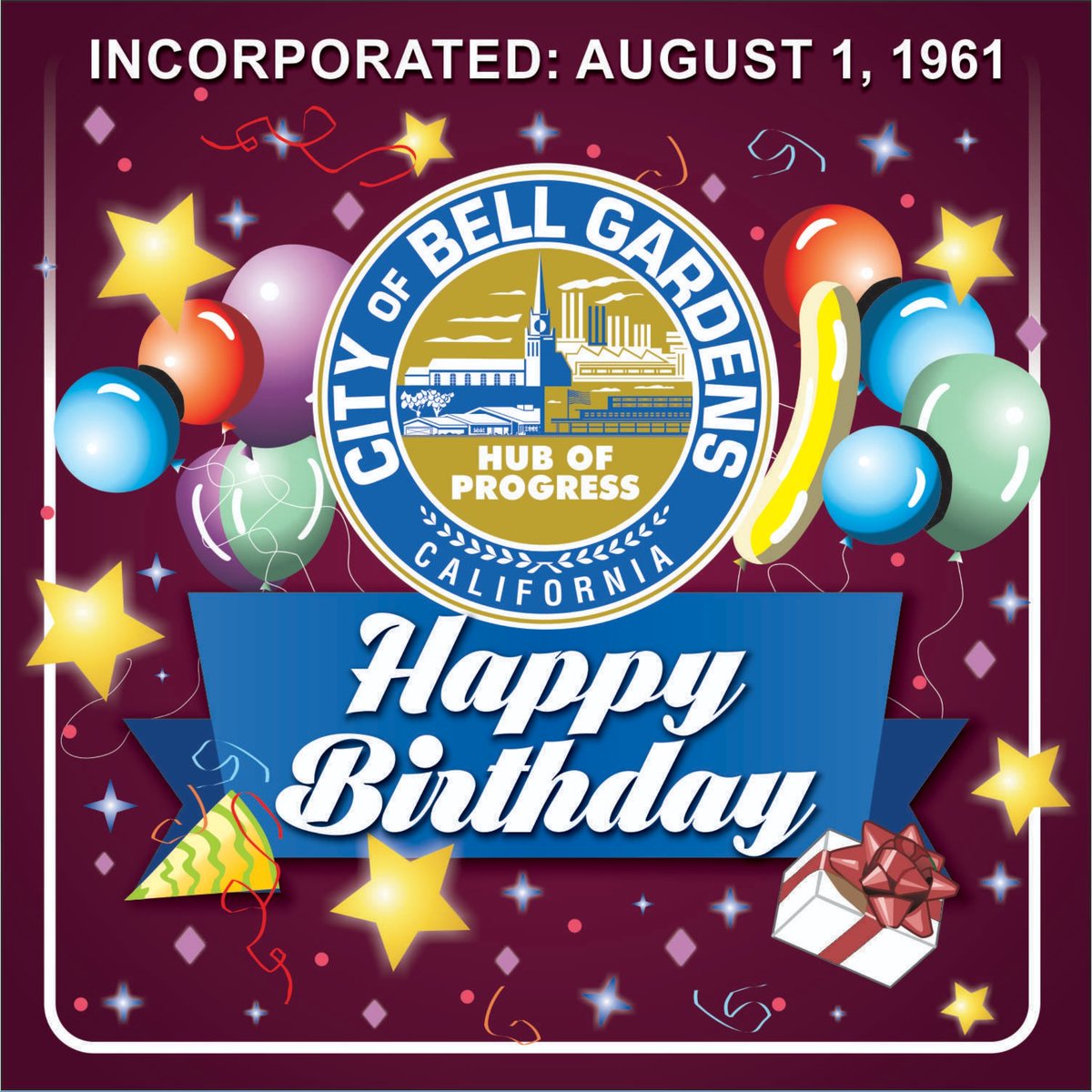 LAhistory on Twitter "RT bellgardenscity 🥳🎂Happy 61st Anniversary