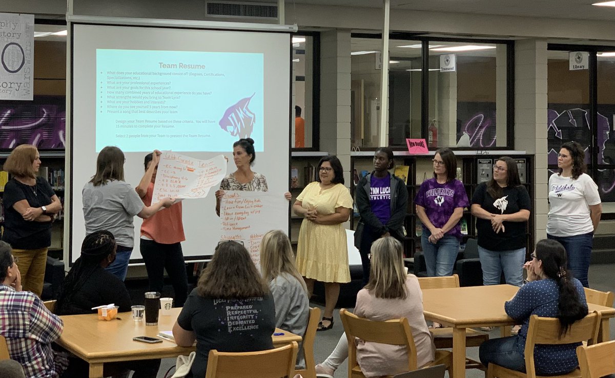 LLMSLynx's tweet photo. Team Resume building today revealed 714 years and “8 days” of educational leadership and background knowledge. You’re about to #WitnessGreatness ! #TeamLynx https://t.co/4irLWEnzyG