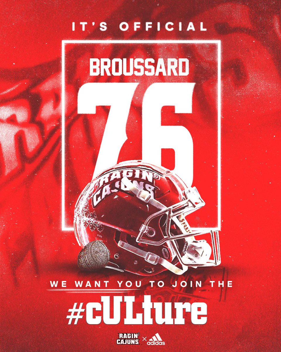 ⚜️Official Offer⚜️ #GeauxCajuns #cULture <a href="/RaginCajunsFB/">Louisiana Ragin’ Cajuns® Football</a>
