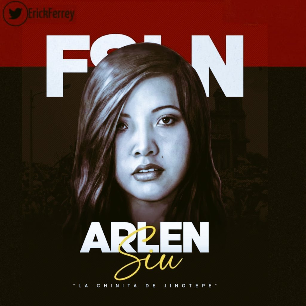 ❗🇳🇮//#1Agosto\\ Se conmemora el paso a la inmortalidad de la joven guerrillera Arlen Siu, ejemplo de sacrificio por la libertad de #Nicaragua. ✊🏻🔴⚫️
¡Sin la participación de la mujer no hay revolución! ✌️
#4319FuerzadeVictorias
#UnidosEnVictorias