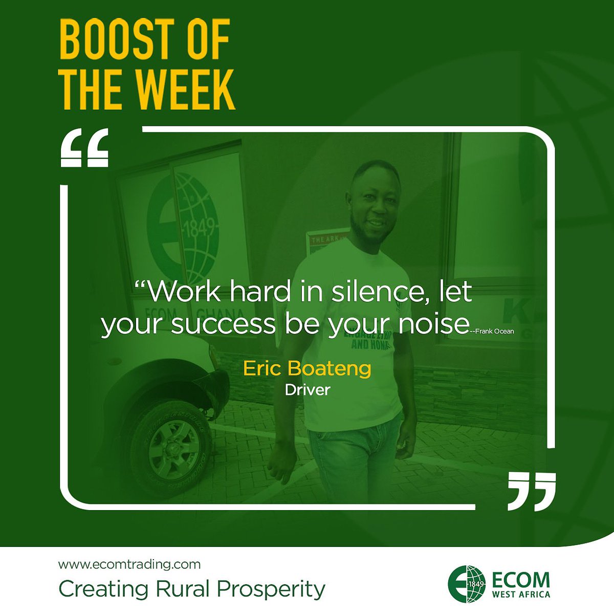 ecomwestafrica1's tweet photo. Get Motivated🚀
#boostoftheweek #ecom #motivation #boost #monday https://t.co/9PGnWGpmfW