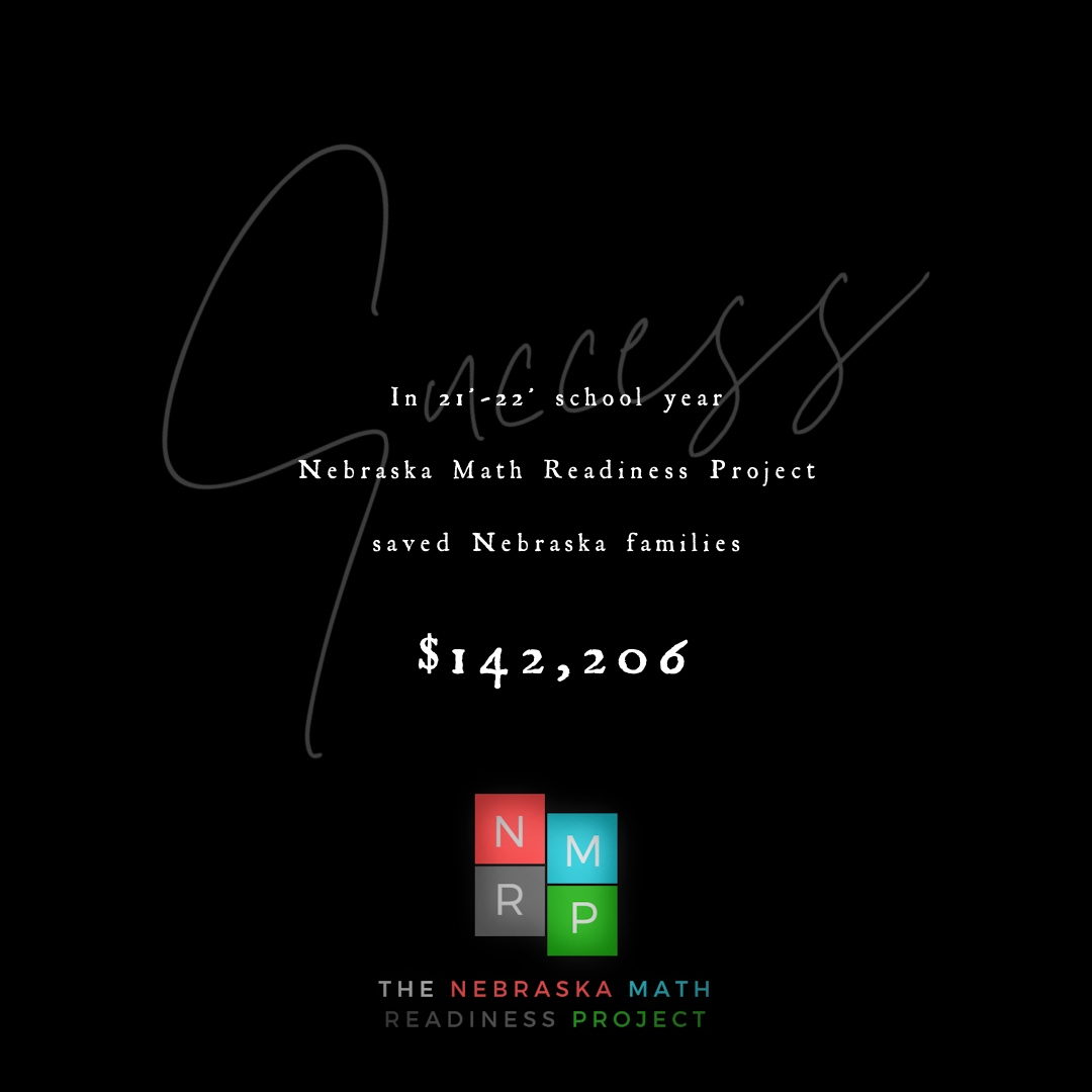 The Nebraska Math Readiness Project tweet media