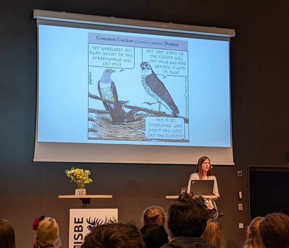 Are genomes really worth it? <a href="/Katja_Ronka/">Katja Rönkä</a> giving a great talk to answer the question! #ISBE2022