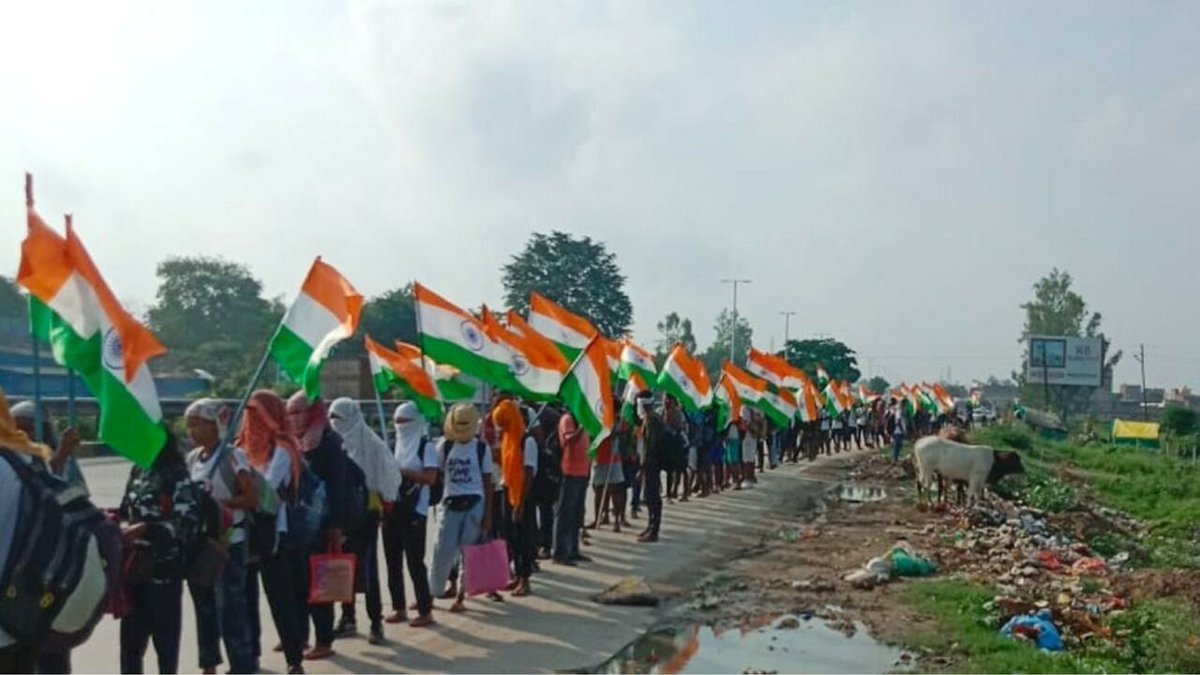 Young people in India persevere on 1,000-kilometre march to demand government jobs f24.my/8o3J.t