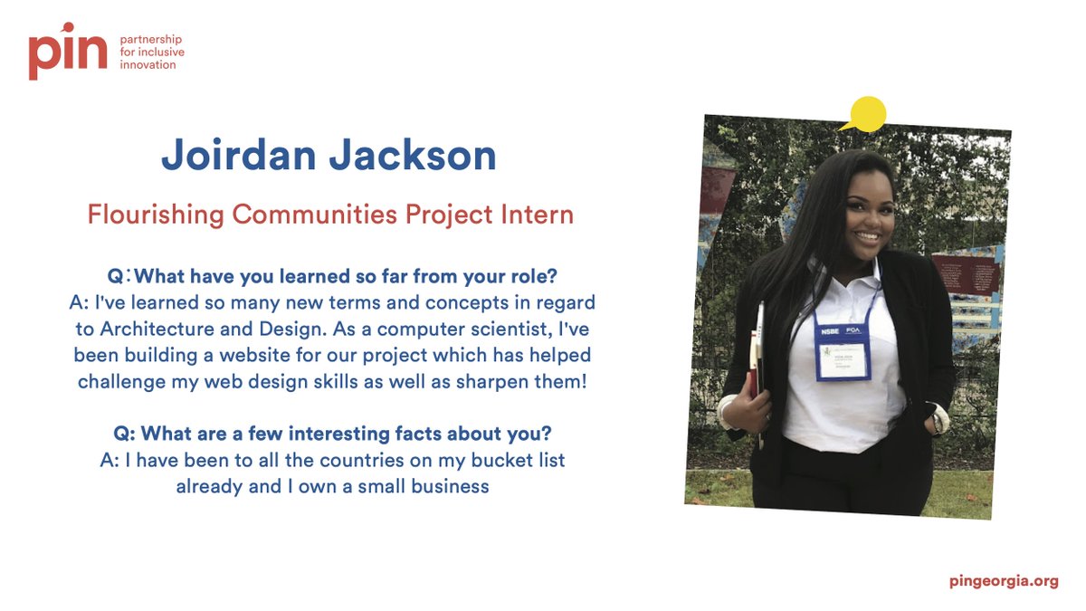Meet SCC Intern Joridan Jackson - a Computer Science major at <a href="/CAU/">Clark Atlanta Univ.</a>! This summer, <a href="/JoirdanJackson/">Joirdan Jackson</a>, alongside <a href="/rakha_tarek/">Tarek Rakha</a>, is helping to create prototypes for affordable, sustainable homes along English Avenue.  

Click here to learn more 👉 bit.ly/3Jl0v2T