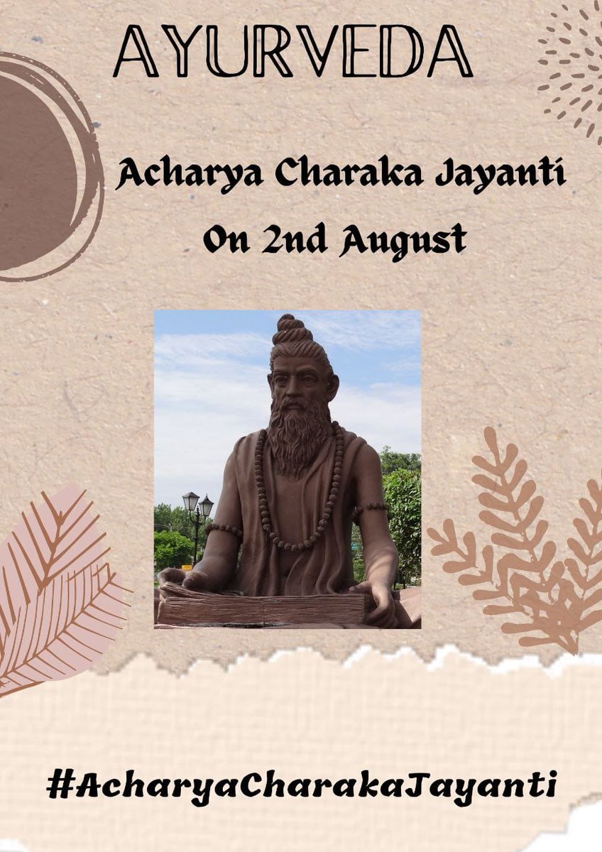 sonalsa45720's tweet photo. Let's trend🙏❤
#AcharyaCharakJayanti❤🙏 https://t.co/EZnb7Ucohr