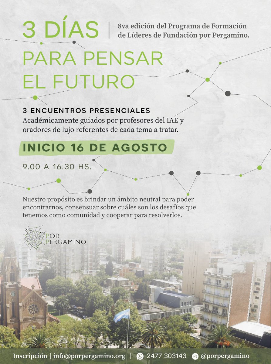 PPergamino's tweet photo. Imaginemos y trabajemos por la comunidad en la que queremos vivir.🎇🌈🌈

3 Días para pensar el Futuro en Pergamino, nuestra propuesta para abordar desafíos locales.
#edudacionytrabajo
#desarrollolocal
#innovacion 
@PergaminoPIT https://t.co/zPvegNovkP