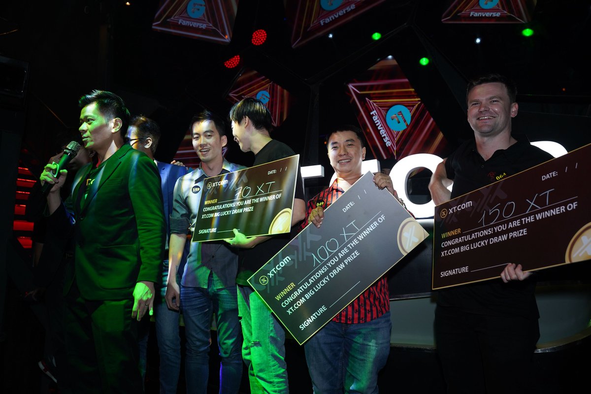 XTexchange's tweet photo. Glimpses of our XT grand networking party in HCM, Vietnam 👏🎉

@XTVietnam 

#crypto #bitcoin #cryptocurrency #blockchain #btc #forex #trading #money #cryptonews #cryptotrading #cryptocurrencies #investing #networking #vietnam #investment #bitcoinnews #business #entrepreneur https://t.co/LrgM1QqspD