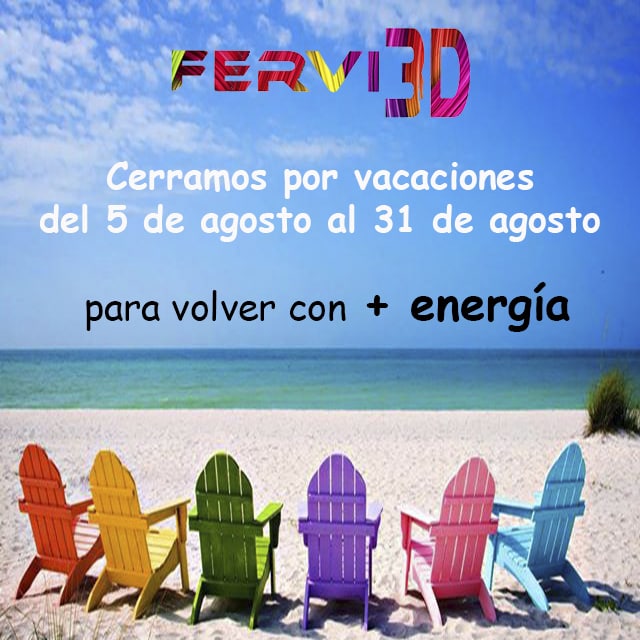 fervi3d's tweet photo. Nos vamos de vacaciones, aprovechar estos últimos días para que no os quedéis sin material 😵‍💫 @fervi3d https://t.co/dU8KIrUQHK