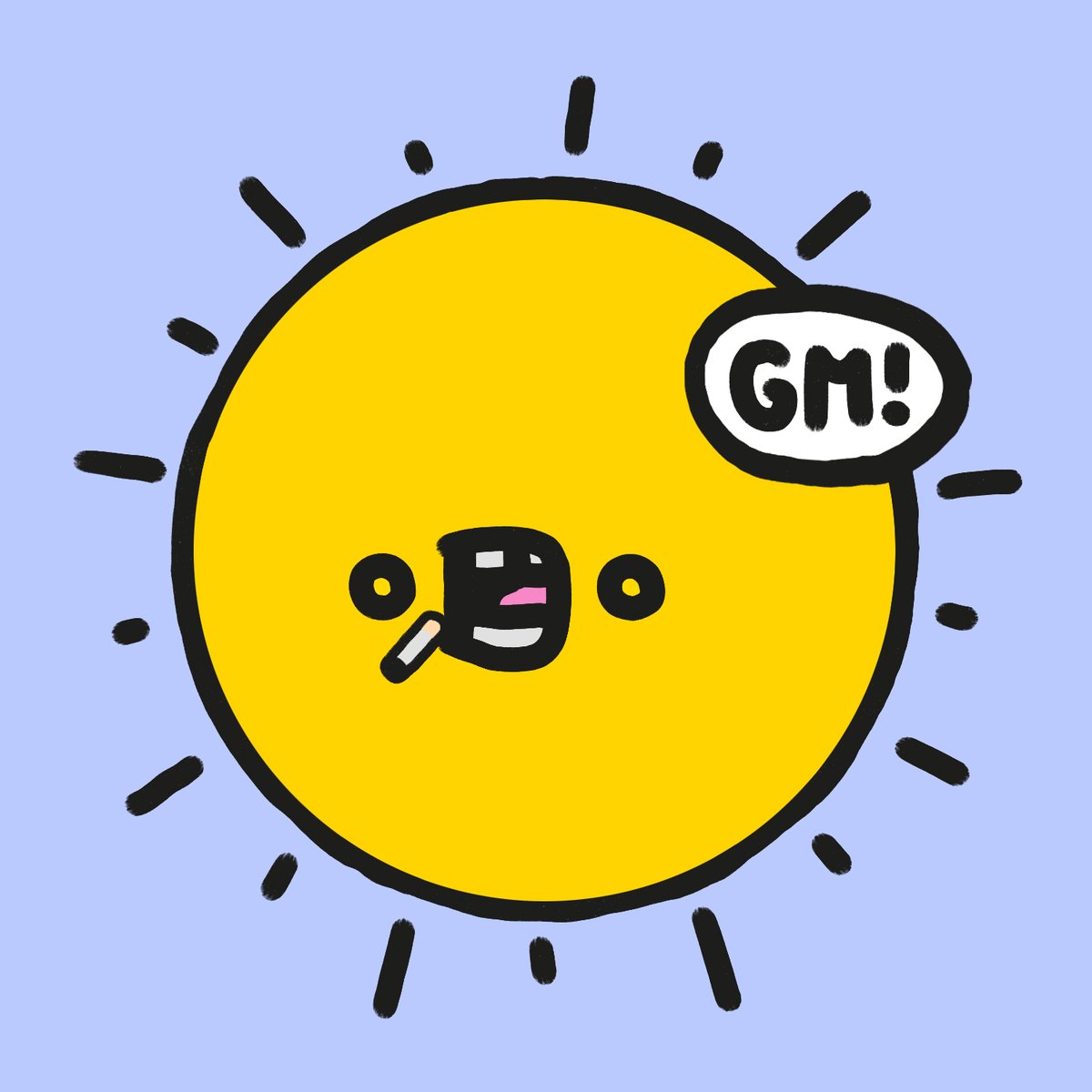 GM ! 
Hope you're ok under this sun 🌞🥤