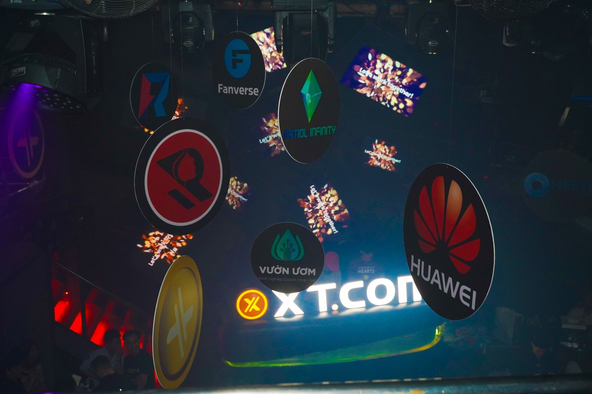 XTexchange's tweet photo. Glimpses of our XT grand networking party in HCM, Vietnam 👏🎉

@XTVietnam 

#crypto #bitcoin #cryptocurrency #blockchain #btc #forex #trading #money #cryptonews #cryptotrading #cryptocurrencies #investing #networking #vietnam #investment #bitcoinnews #business #entrepreneur https://t.co/LrgM1QqspD