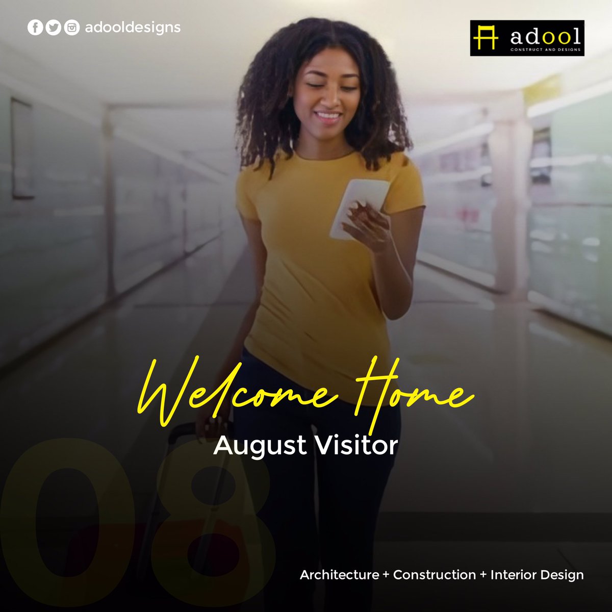 AdoolDesigns's tweet photo. At Adool, we hope that this new month brings abundant bliss and clarity to get you going.
The doors are open and our August Visitor is here.
Happy new month! ✨
#adool #adooldesigns #luxurymansion #luxuryhomes #modernarchitecture #homedecor #mansion #homedesign https://t.co/NqEEDztqN2