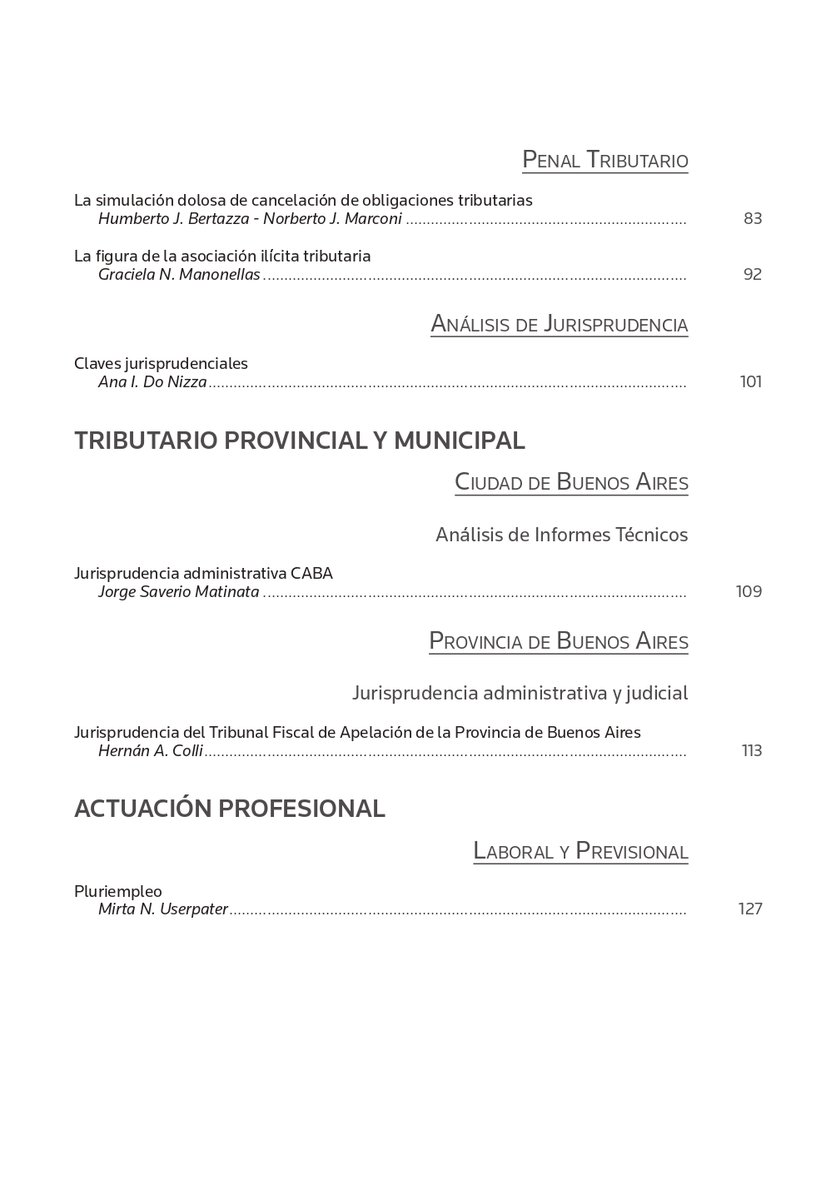 📚𝐑𝐞𝐯𝐢𝐬𝐭𝐚 𝐈𝐦𝐩𝐮𝐞𝐬𝐭𝐨𝐬:Les compartimos el índice de la revista de este mes 👇