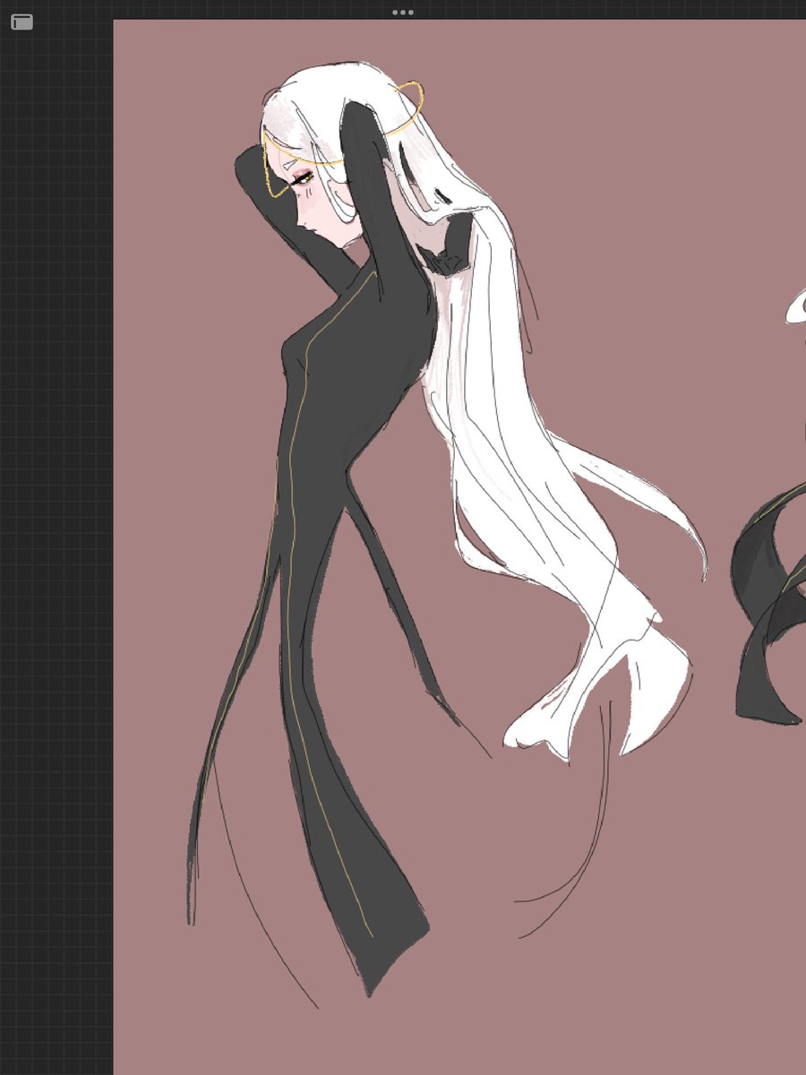 johnald16162183's tweet photo. Onyx doodles, and original character 😩 #art #artist #oc https://t.co/HdJK33Vq9b