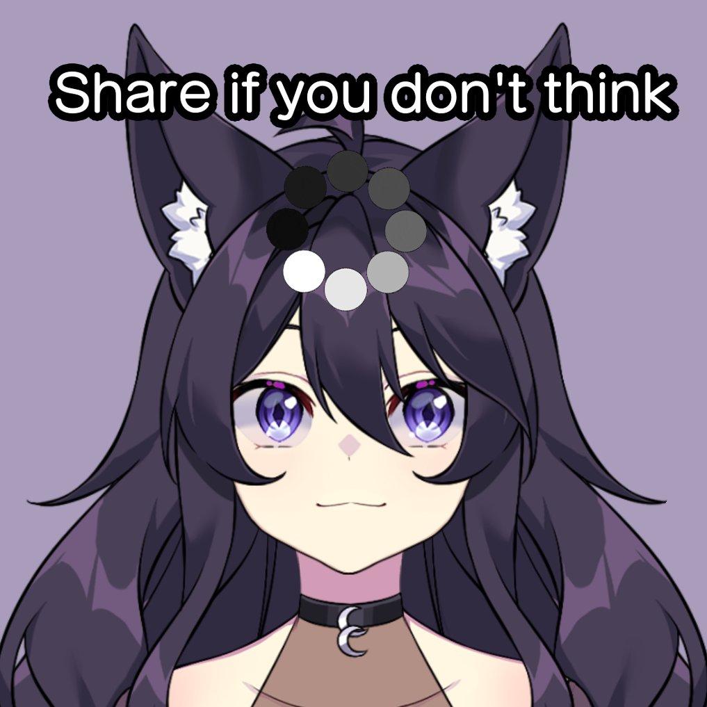 No thought 
head empty