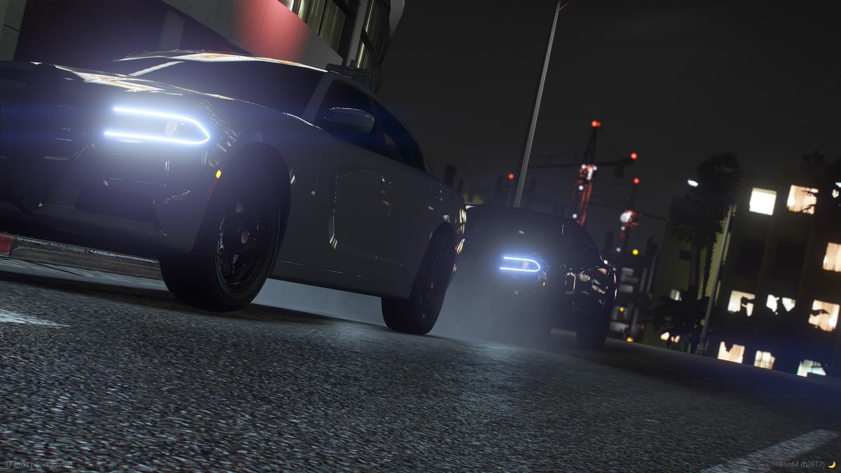 NemesisRoleplay's tweet photo. The Storey brothers and their Unmarked Chargers, Keeping the streets safe! #NemesisRP #NemesisRolePlay #FiveM #GTAV #GTARP #CFX https://t.co/qrWqDBWhZz