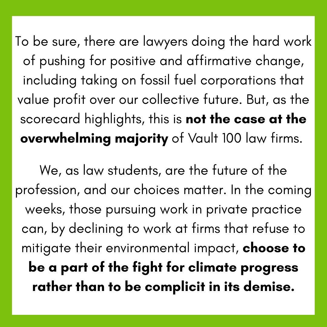 DukeLawNLG's tweet photo. Joint statement with the Duke Environmental Law Society regarding the 2022 Climate Scorecard. This scorecard is a must-read and we thank the @Ls4Ca for their commitment. https://t.co/1FEvghetUZ