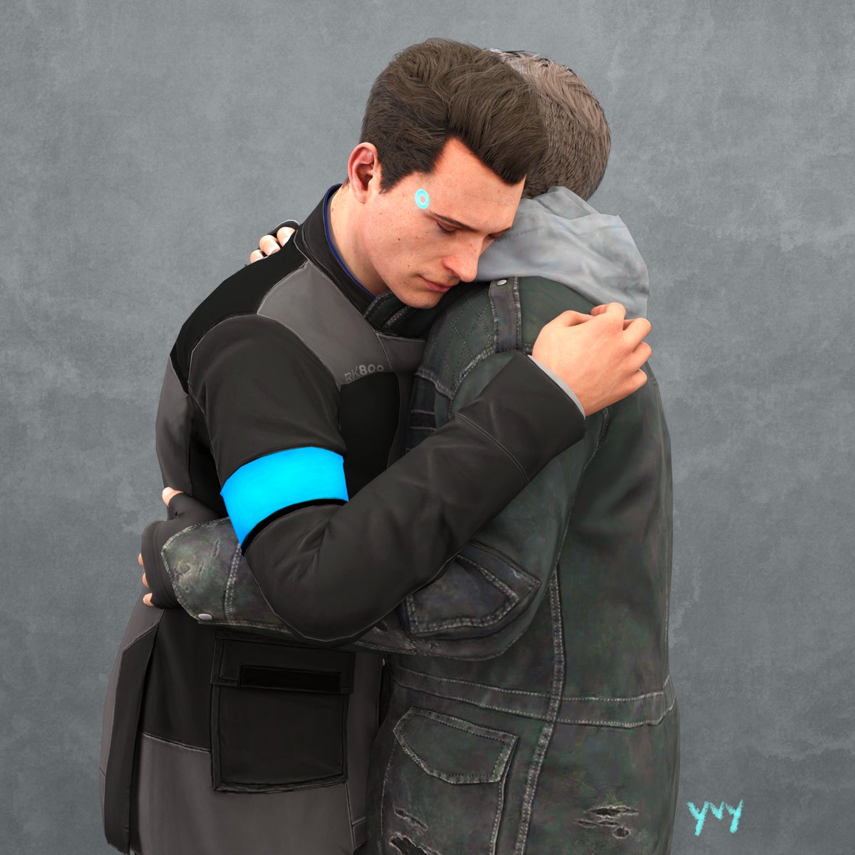 Y91Yv's tweet photo. Connor meeting Rupert again after the revolution, and everyone gets a much needed hug.

#DetroitBecomeHuman #RK800 #dbhconnor #dbhrupert #3dart #DAZStudio

The Connor model was ported by metoria on twitter
Rupert by Shinteo on Deviantart/Patreon https://t.co/u3gj0aqOV4