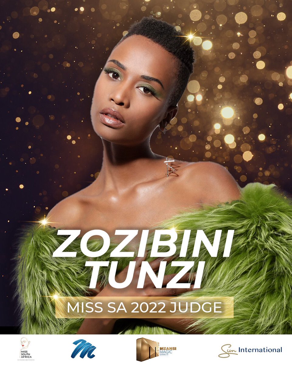 Official_MissSA's tweet photo. The final judge on this year’s panel is a woman who took up space and never looked back. Former Miss South Africa and Miss Universe 2019 @zozitunzi is part of this year’s  selection committee. 🤩

#misssa2022 https://t.co/KwE8QDYqsg