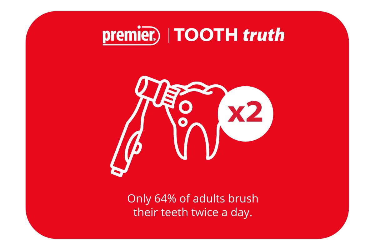PremierDentalUS's tweet photo. Your #teeth should be brushed for a full two minutes, twice per day.
(Source: ADA) #OralCare #DYK #ToothTruth https://t.co/NDkIAP5igZ