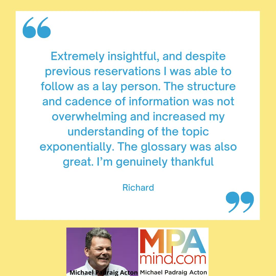 MPAMind_com's tweet photo. Thank you Richard for your kind words about #LearningHowToLeave: “I found the book extremely insightful, and despite previous reservations I was able to follow as a lay person. The structure and cadence of information was not overwhelming and helped clarify many grey areas." https://t.co/qHoMxGFK2k