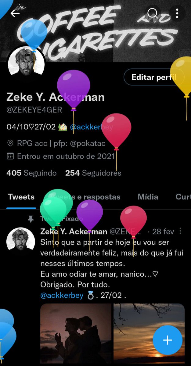ZEKEYE4GER's tweet photo. Que bonitinho os balões. https://t.co/alJP5pu3Ep