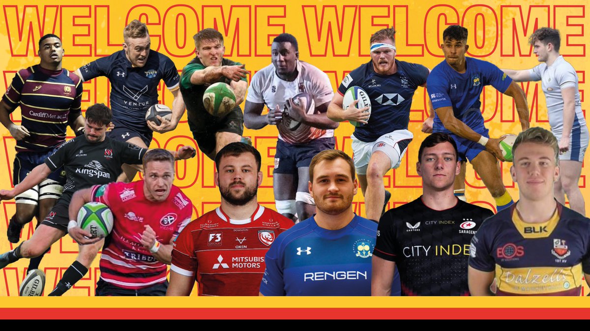 A massive welcome to all the boys thats signed with us for this season!

Click the link below for full story ⬇️
richmondfc.co.uk/news/new-playe…

#thisisrichmond 💛❤️🖤