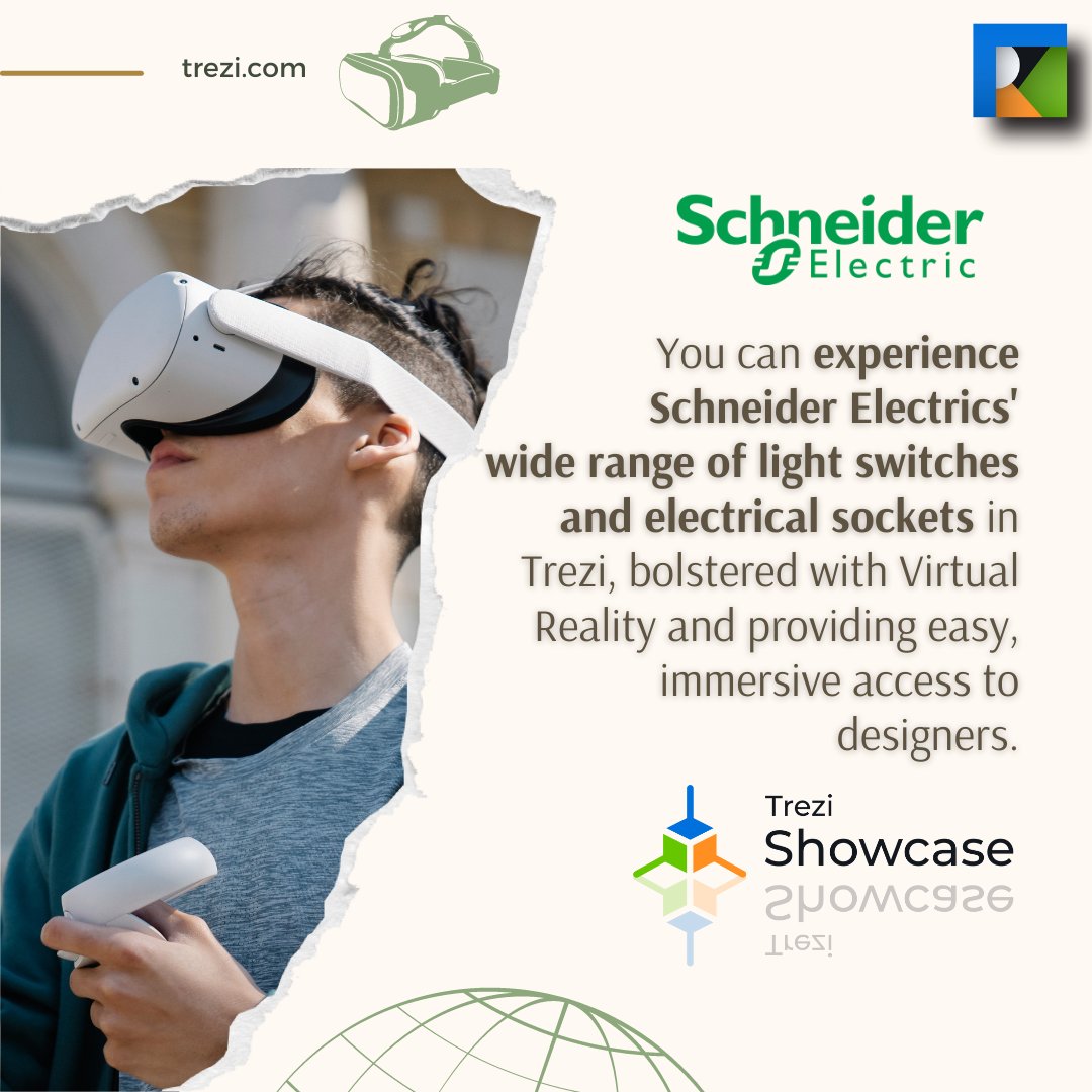 Trezi allows product manufacturers like <a href="/SchneiderIndia/">SchneiderElectric IN</a> to meet their customers inside the design models &amp; complete the entire process of product discovery, digitally.

Take a FREE DEMO &amp; showcase your products too in #VR!
bit.ly/3nnNCtS

#MondayMotivation #innovation