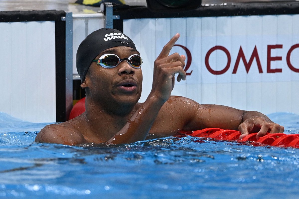 ashesgyamera's tweet photo. Ghana's Abeiku Jackson is just a step away from winning the country's first medal at 2022 Commonwealth Games after he qualified to the semifinals of Men's 100m butterfly on Monday.

The youngster made a time of 53:60 to book a place in the last two.
#CommonwealthGameswithAshes https://t.co/MnSg223LTs