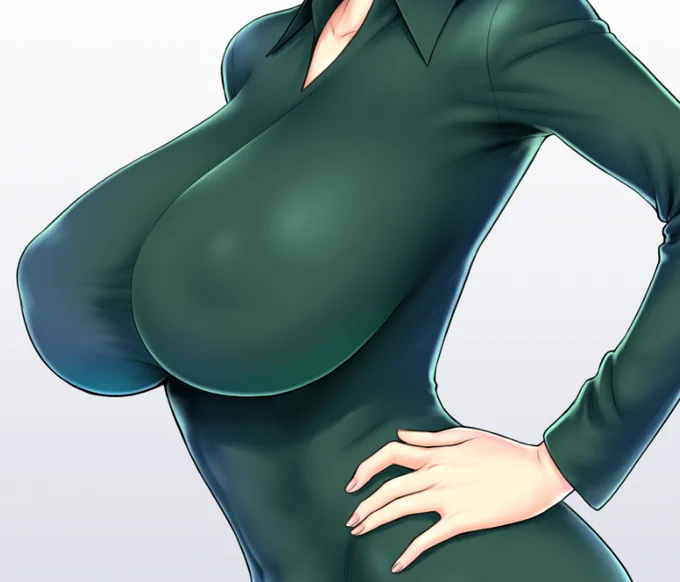 #おっぱいの日 やっぱ自分で塗った絵も・・・。 