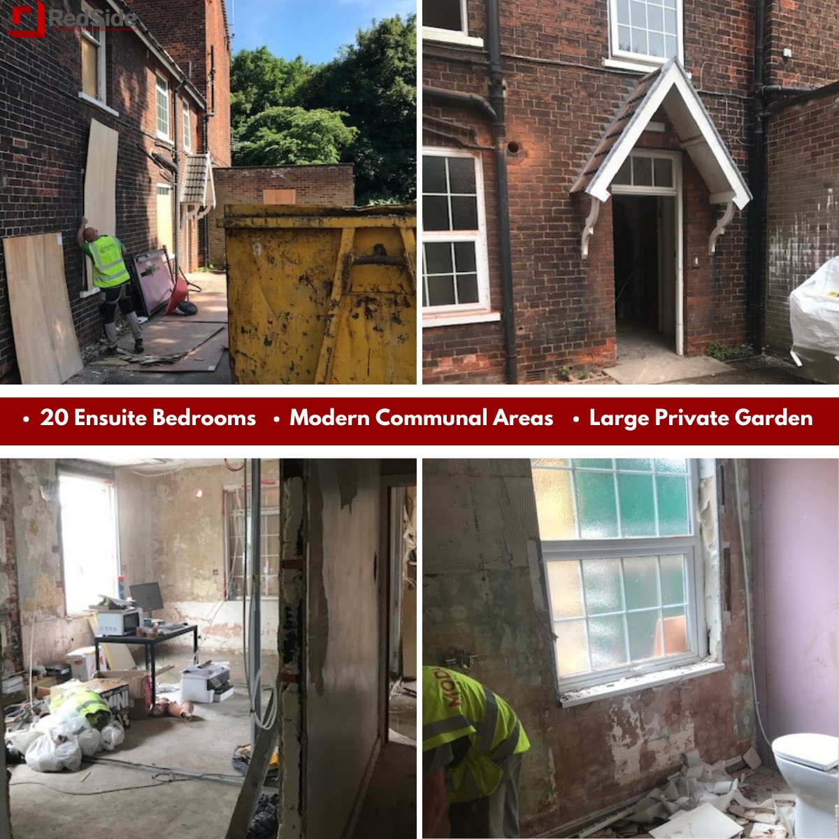 Property update 🏠 - Gainsborough

Our construction phase is picking up on our latest property which will be a supported living facility

- 20 ensuite bedrooms 🛏 - Bespoke communal areas 🪑 - Private garden 🌳- Fully equipped kitchens 🍽

#supportedliving #property #construction