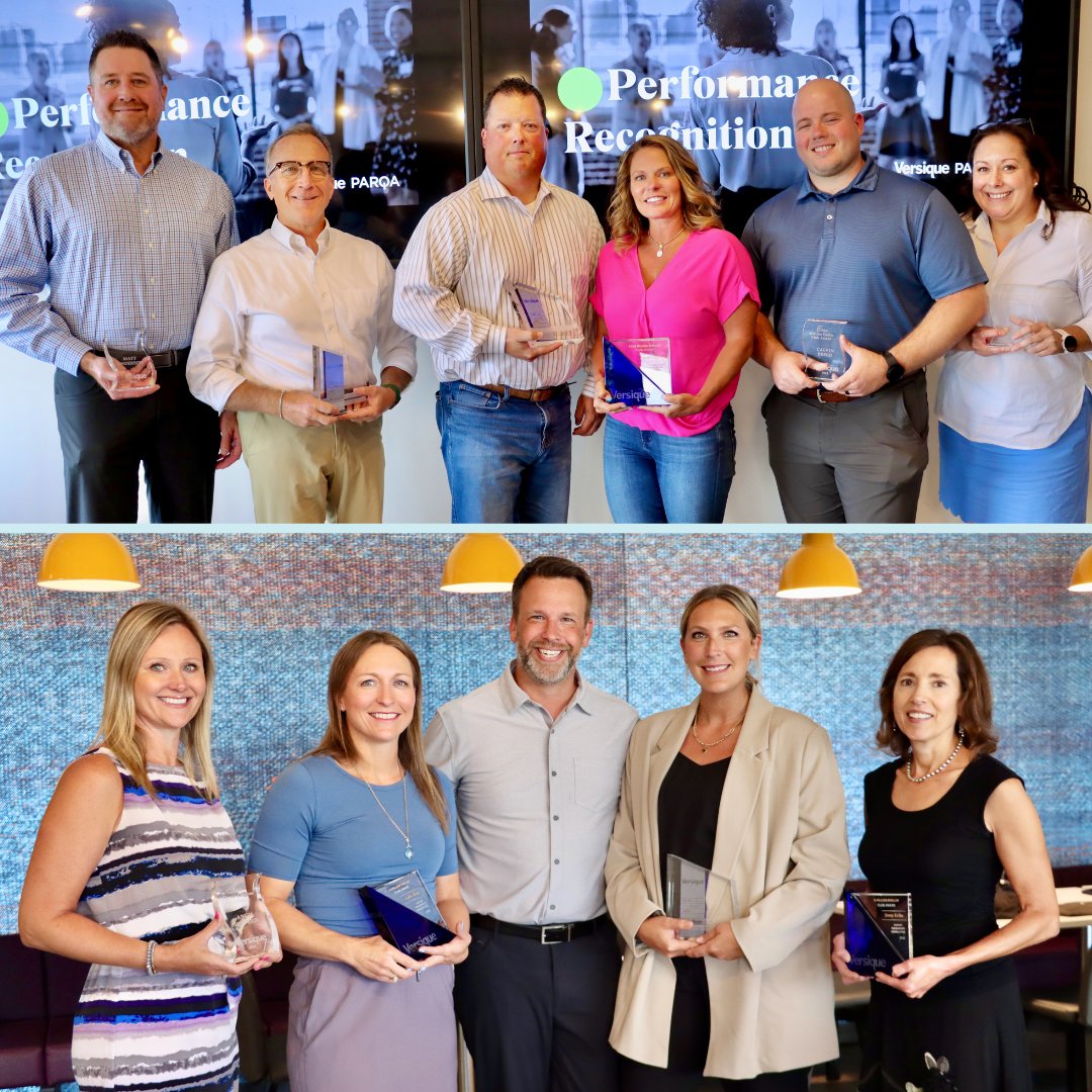versique's tweet image. Congratulations to our recruiters and practice directors who continue to win through service and trust. At the halfway point through the year, 10 employees were recognized for their incredible achievements through milestone awards.
#performancerecognition  #teamversique