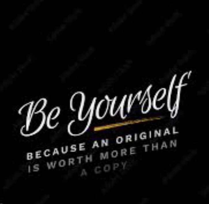 Good Morning T’weeps ☀️ Here we discuss authenticity again! “Be yourself, because an original is ALWAYS worth more than a copy!” The gifts and talents you have are enough for everything you set to conquer. Stay True ✨Stay YOU! #YouAreEnough #RogerDat💕