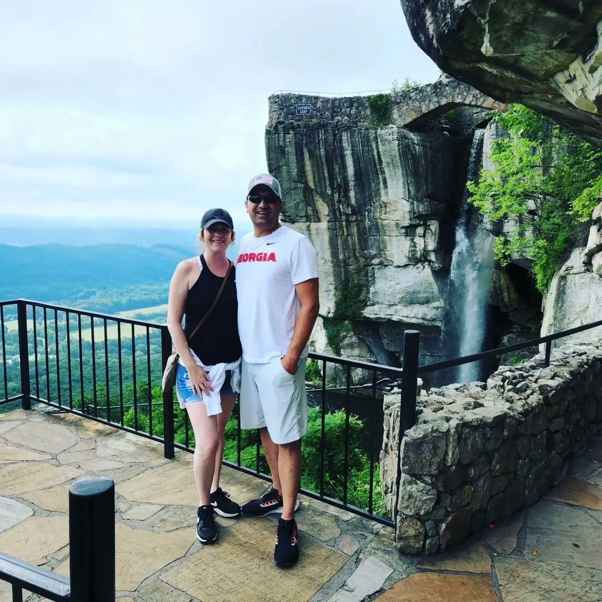 SeeRockCity's tweet photo. Congrats to Nikki and Daniel of Canton, Georgia, who recently got engaged on a visit to Rock City! Have you made some memories here? In honor of our 90th anniversary, we'd love to hear them! ❤️ #90YearsofRockCity #heputaROCKonit https://t.co/ZEkyQJfBL8