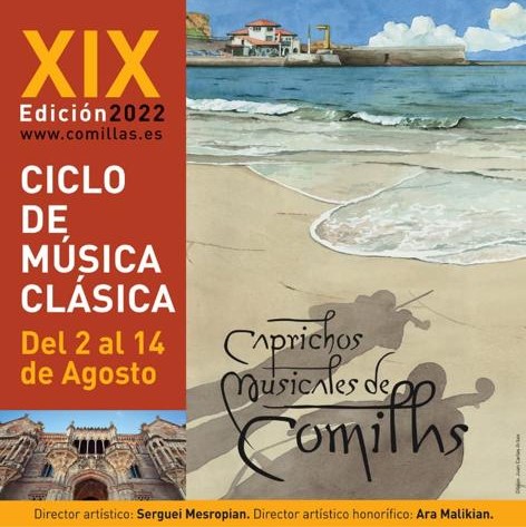 CentrosCant's tweet photo. Mañana a las 🕤21:30h dará comienzo la XIX edición de #CaprichosMusicales de #Comillas, con el #concierto inaugural a cargo del solista, saxofonista y director Bobby Martínez.
Entradas 🎟 disponibles en https://t.co/dl0REsrjvn
¡Te esperamos! https://t.co/h6Qwl7sU6a