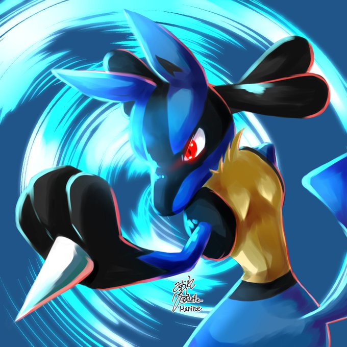 ルカリオのtwitterイラスト検索結果