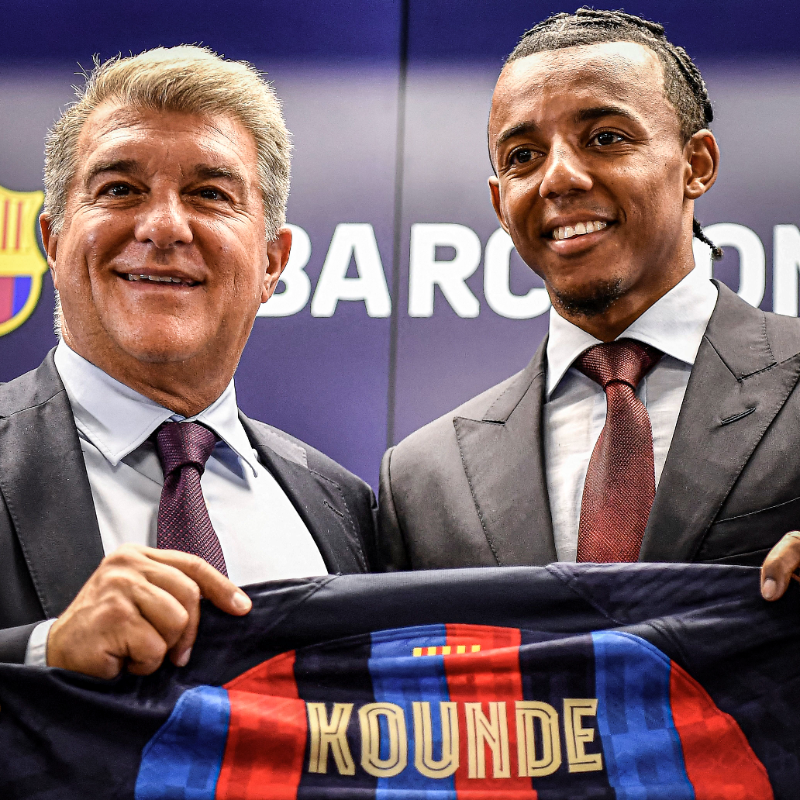 GoalNews's tweet photo. Barcelona are now working on registering their new summer signings ✍️

Barca president Joan Laporta was also asked about the potential signing of Bernardo Silva 🇵🇹