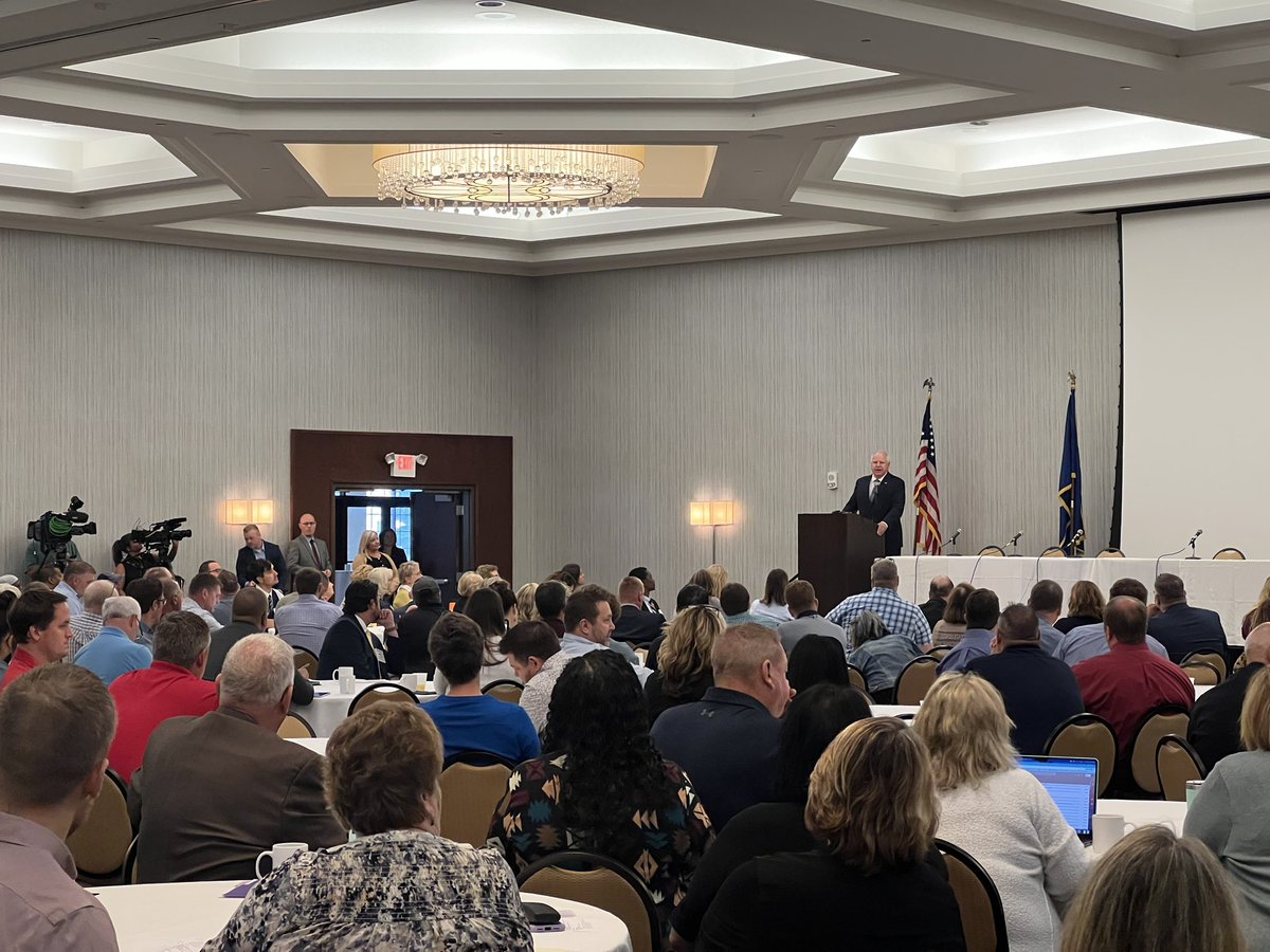 Honored to have Governor Walz speak to our school leaders at the annual Back to School Conference! Thank you Governor Walz!