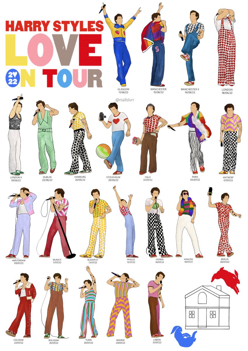 44britcedes's tweet photo. Harry Styles Love on Tour UK+Europe outfit poster. https://t.co/kMgzoy8iqs