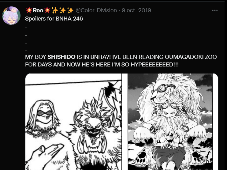 If I keep asking for stuff it will happen lmao. 2019 a little panel, 2022 a fucking entire ova with one of my faves seiyuu :'''') so in 2027 we are getting that Mina Ashido plushie! 