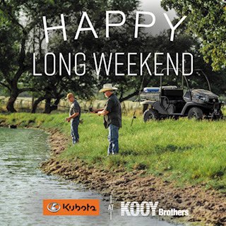 Happy long weekend! We will be open again tomorrow to serve you. Enjoy this holiday.
