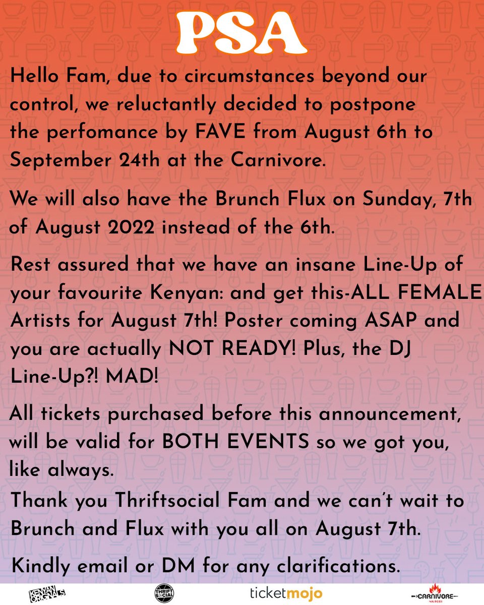 Announcement.