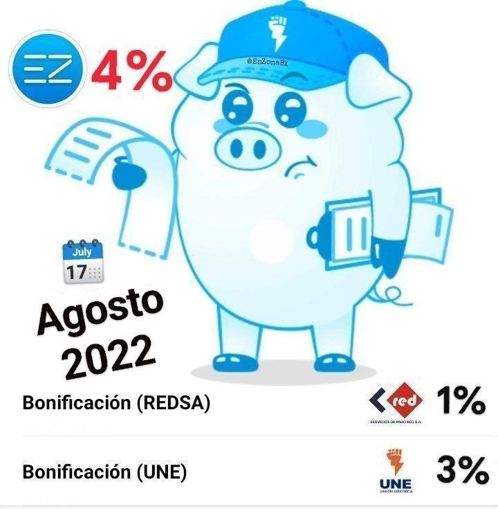 BCamaguey's tweet photo. Para el mes de agosto, @OSDE_UNE + @redsaCuba ofrecen una bonificación del 4⃣% para los pagos de la 🔌💡 en la plataforma @ENZONA_BX
#Electricidad
#redsa
#osde
#une
#PorCamagüeyTodo
#Camagüey #Cuba
@Bandec97 @FernandoLP62 @AnaAmeliaMR @YestierS @JulioRolandoEs1 @AldoAcostaArrie https://t.co/zhvx006lky
