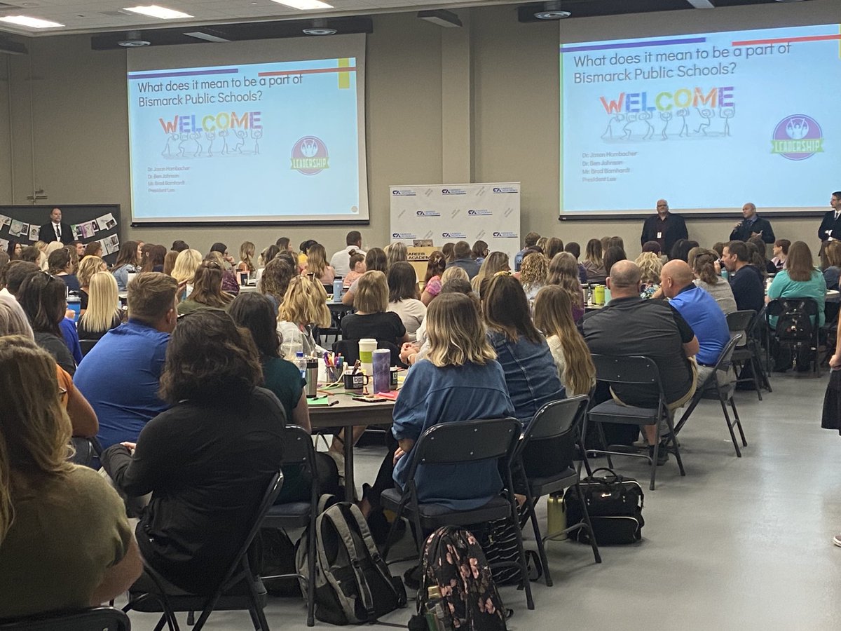 Welcome to over 140 new teachers and staff to BPS! #learnbps