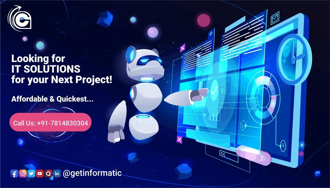 GetInformatics's tweet image. If you are looking for a reliable, affordable solution for all your #softwaredevelopment needs, then you are in the right place. #Getinformatics provides services with a proven track record of success in creating #applications for all industry verticals. Call for any assistance.