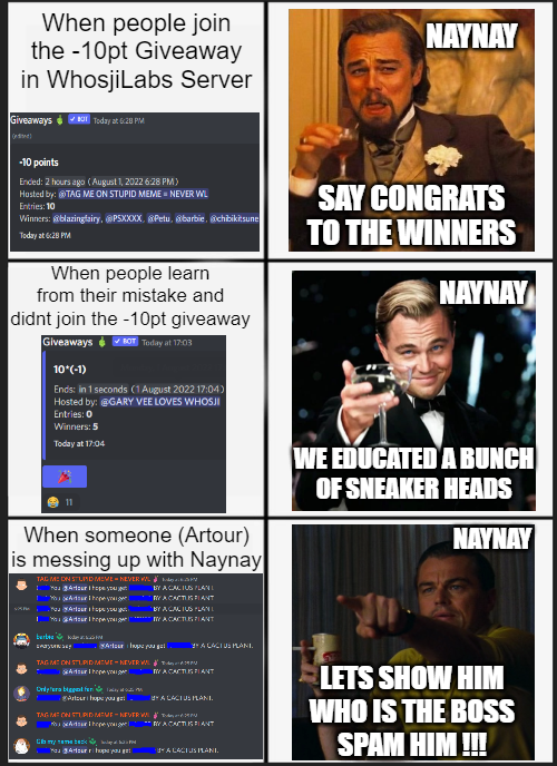 Sutsut_eth's tweet photo. @WhosjiLabs @KvnGajjar @1dreamsurvivor @yesimyoung1 if any of you curious about whats happening in the @WhosjiLabs discord server.. here is the clue

@nanye_eth is the boss!! and he is so funny af 😂 https://t.co/JsJFSBHyE7