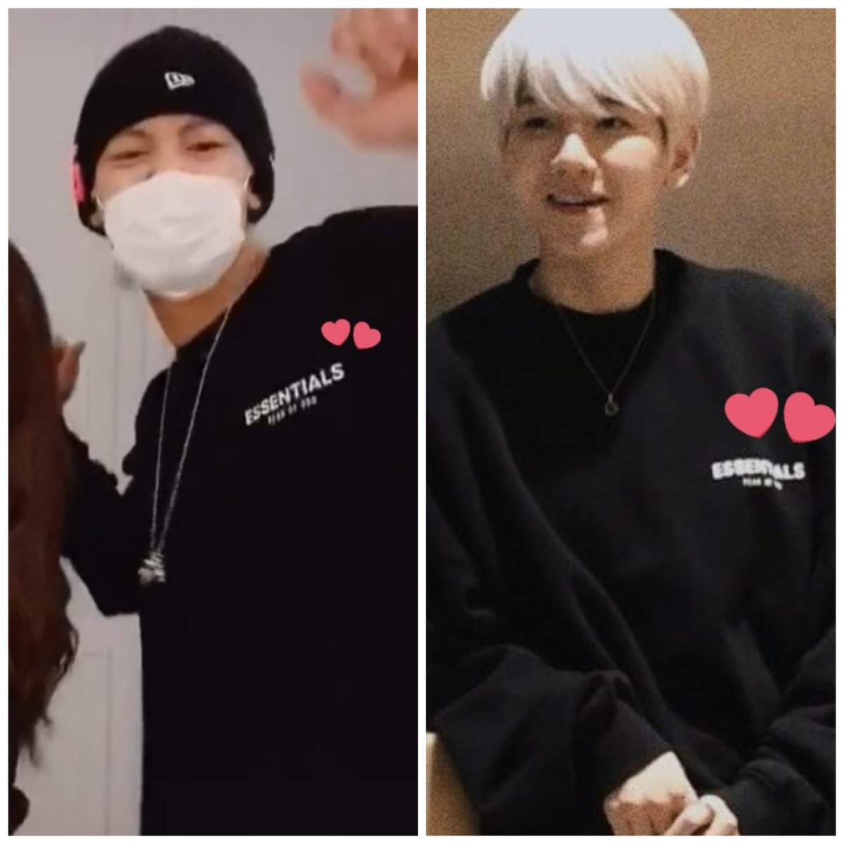 _exol_CB's tweet photo. พวกเฟื่อนสนิทเค้าเสื้อผ้าเหมือนกันเนอะ https://t.co/yMcH1pPaWi